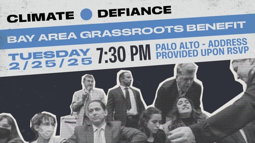 Climate Defiance benefit - Palo Alto