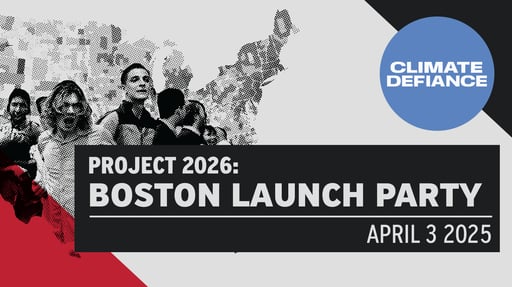 Project 2026: Boston dinner party launch