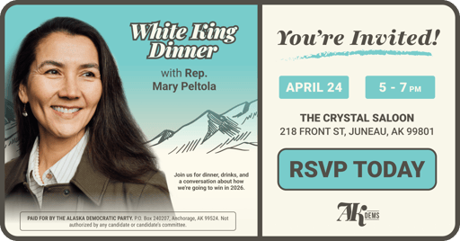 Juneau White King Dinner