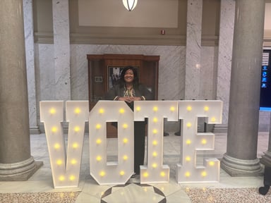 Amber for Justice of the Peace 