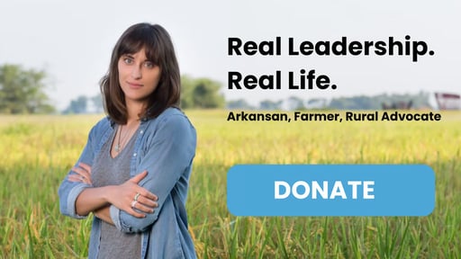 Arkansans are hurting. Hallie’s running to fix what’s broken — not distract from it>>