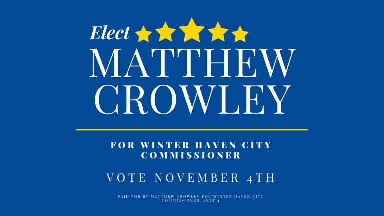 Matthew Crowley for Winter Haven