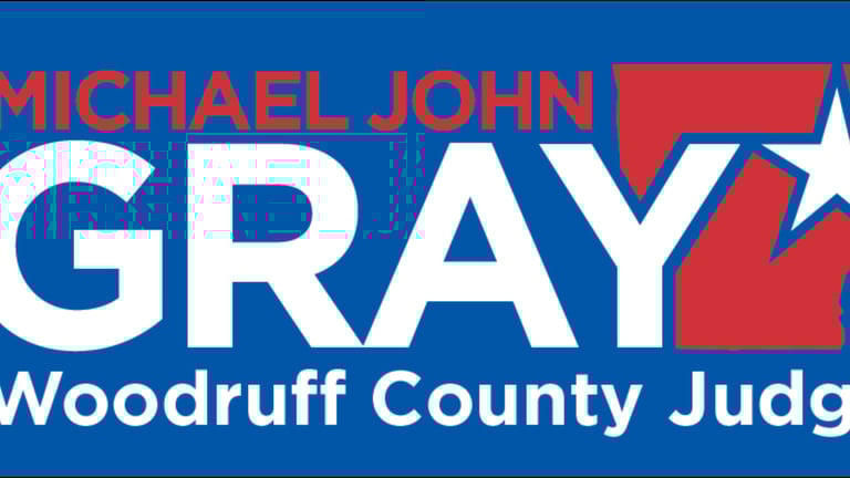 2025 Woodruff County Judge Michael John Gray 