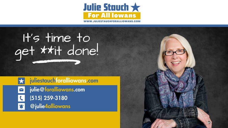 Julie Stauch is headed out on the road!