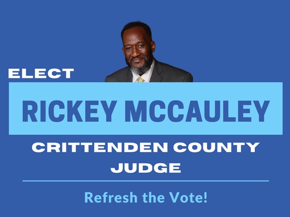 Rickey McCauley for Crittenden County Judge