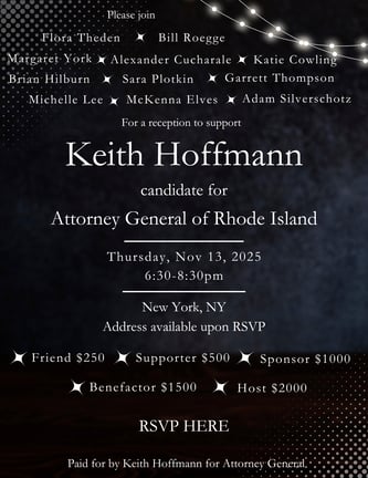 Join us on Nov. 13th in support of Keith Hoffmann!
