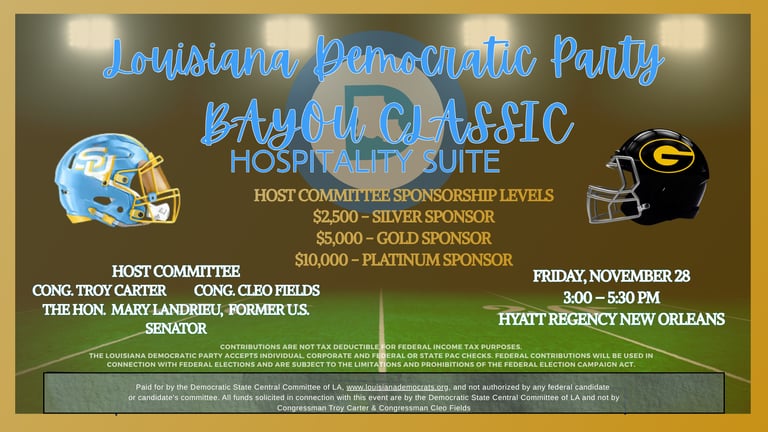 Bayou Classic Hospitality Suite