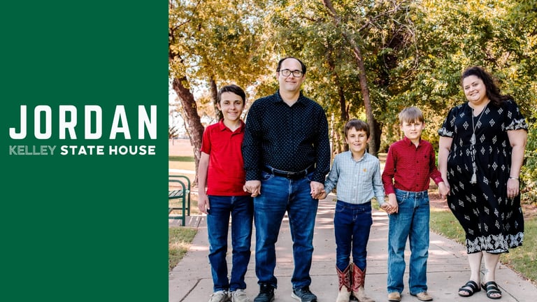 Jordan for Oklahoma House District 54!